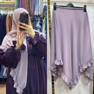 Foulard zomorod - Violet clair
